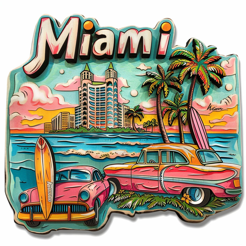 Wholesale Customized Low Cost Fashion Wood Printing Wooden Fridge Magnet - 图片 2