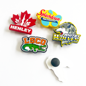 Promotion Wholesale Rubber Pins Slipper Brooch Customized PVC Rubber Shoe Pins