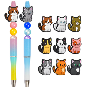 Wholesale Custom Soft Pvc Pen Cap 3D Cartoon Silicone Pencil Cap