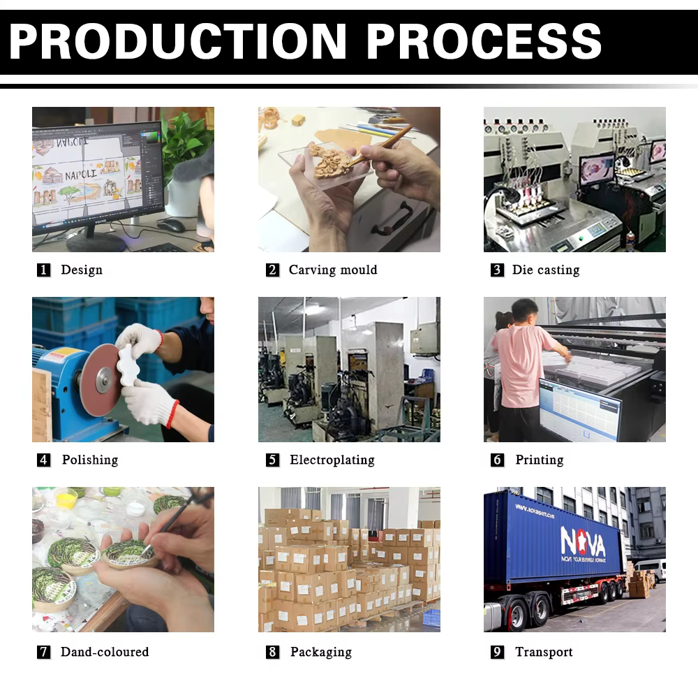 custom design logo resin magnet 3d tourist souvenir